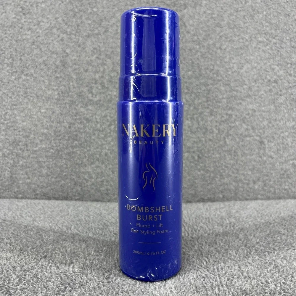 NAKERY Beauty Bombshell Burst Plump Lift Hair Styling‎ Foam 6.76 fl oz SEALED